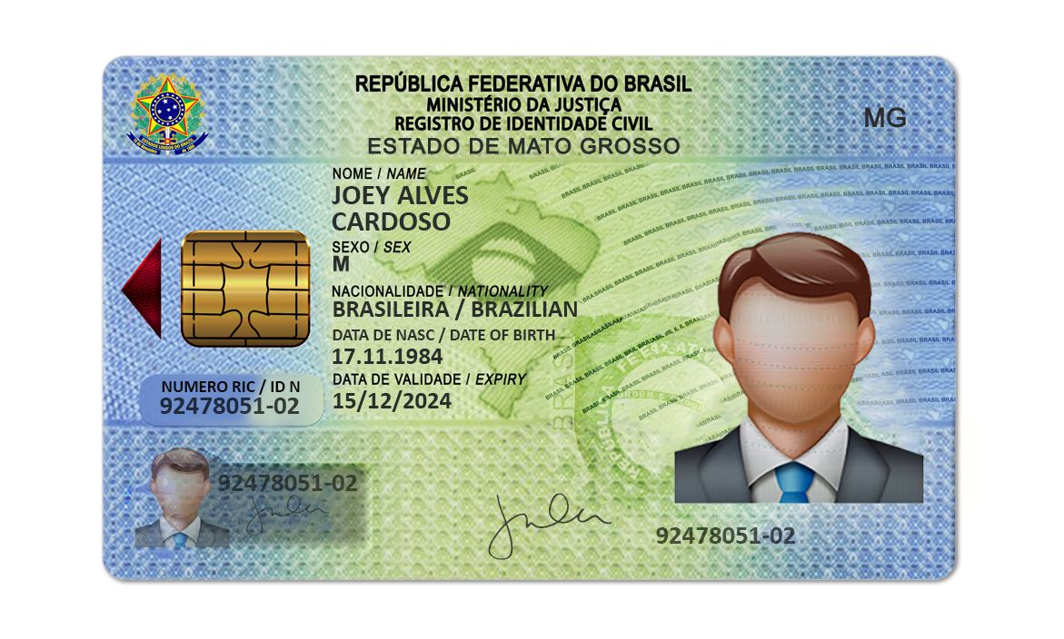 Brasil ID front 1