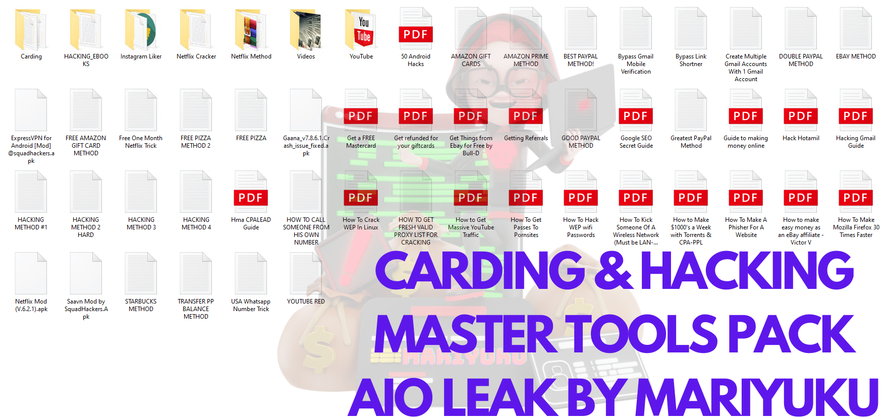 CARDING  HACKING MASTER TOOLS PACK AIO