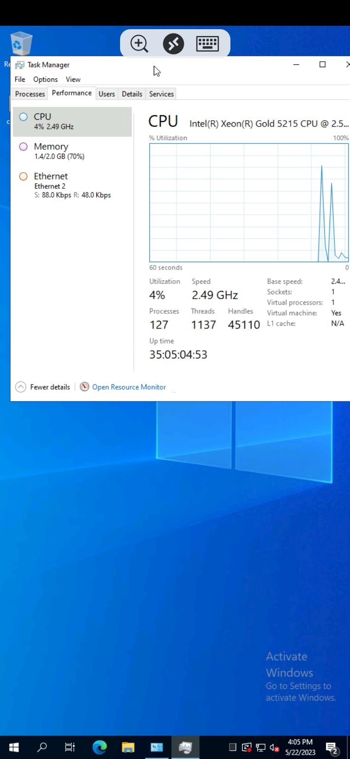 Screenshot 20230522 140629 Microsoft Remote Desktop