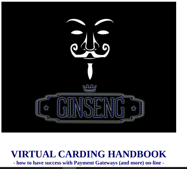 Virtual carding handbook