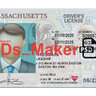 Massachusetts Driver License Psd