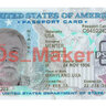 USA Passport Card Template PSD