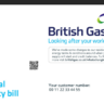 Gas bill - United Kingdom  psd