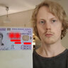 Sweden ID Card Front & Back With Selfie