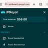 iproyal account loaded 57$ ready to use