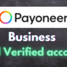 Payooner Full verified account ( Business ) + Officiel VCC linked