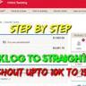 BTC BANKLOG CASHOUT METHOD