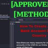 2024 APPROVED METHOD TO CREATE USA BANK in any Country