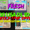 100 USA DL IDS | 100% APPROVED | FRESH