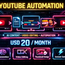 YouTube Automation Package | Monthly Subscription at $20