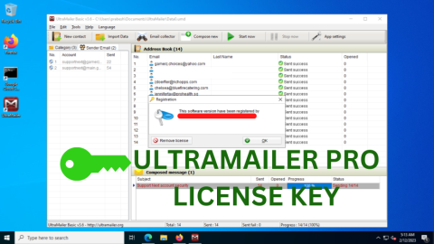 ULTRAMAILER PRO LICENSE KEY | LIFETIME WORKING | SEND FROM MULTIPLE DEVICES AT ONCE