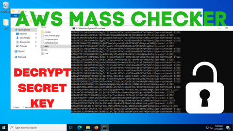 AWS SES MASS CHECKER | 100% ACCURATE | DECRYPT SECRET KEY TO PASSWORD