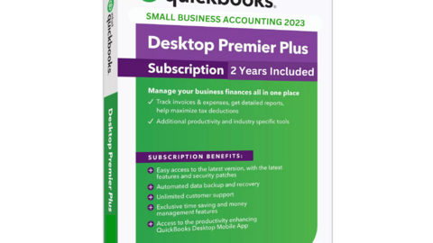 QuickBooks Desktop Premier Plus 2023 - Original License Key - 1 User - 2 Years Subscription