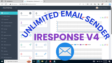 IRESPONSE V4 | BUILD YOUR OWN EMAIL SERVER FOR UNLIMTED EMAIL SEND