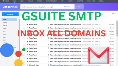 GSUITE SMTP | INBOX ALL DOMAINS | WITH FULL ADMIN ACCESS