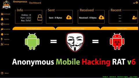 Anonymous Mobile Hacking RAT v6 [ Fast & Stable ] Exclusive By Jumbulila