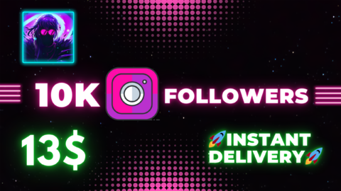 10K Instagram Followers 🚀INSTANT DELIVERY🚀