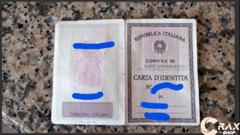 9K+ ITALIAN IDENTITY CARD KYC DL PASSPORT DATABASE AND OTHER DOCUMENTS