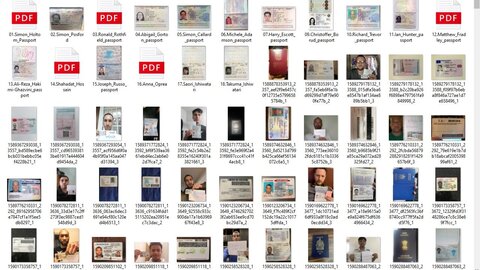 1500 Passport, ID, Driving License & Selfies