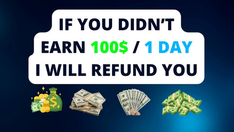 Earn 100$ / 1 Day Magic Method