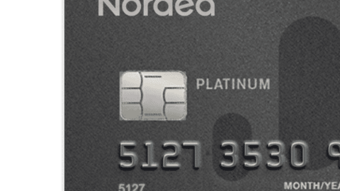 Nordea Bank mastercard Psd template