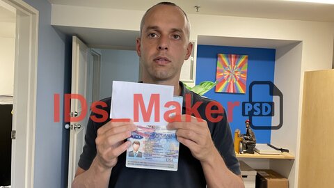 Passport Selfie Template PSD High Quality & Fully Editable
