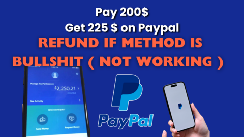 Magic Earning Method Using Paypal
