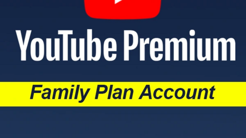 Youtube Premium Family Plan Share for 1 Year