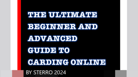 [NEW] The Ultimate Beginner and Advanced Guide To Carding Online 2024