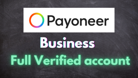 Payooner Full verified account ( Business ) + Officiel VCC linked