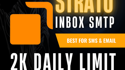 Strato SMTP Daily Sending Limit 2K Working 2024