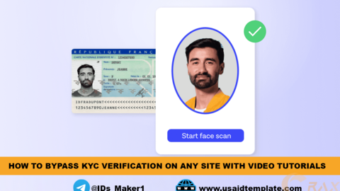 HOW TO BYPASS KYC VERIFICATION ON ANY SITE WITH VIDEO TUTORIALS