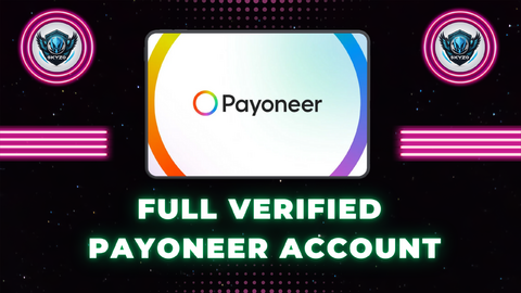 ✅Payoneer FULL VERIFIED✅ | ⭐ ID + Proof of address included⭐